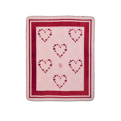 Плед Victoria’s Secret Fleece Blanket Hearts Pink V-Day 127×152 см Плед Victoria’s Secret Fleece Blanket Hearts Pink V-Day 127×152 см