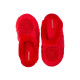Тапочки Victoria's Secret Closed-Toe Faux Fur Slippers Red 