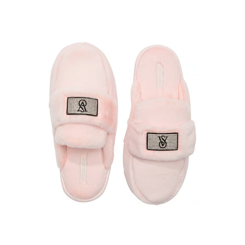 тапочки Victoria's Secret Bling Strap Slipper Pink Bling