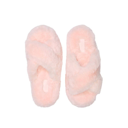 Тапочки Victoria's Secret PINK CO-ZZZY Fleece Platform Slipper