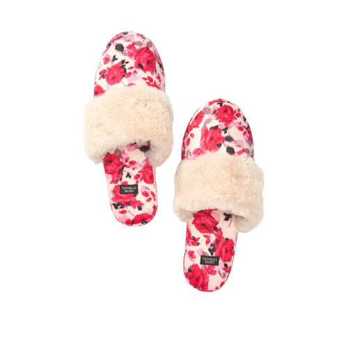 Тапочки Victoria’s Secret Signature Satin Slippers