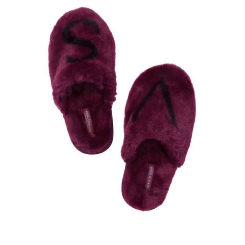 Тапочки Victoria’s Secret Closed Toe Faux Fur