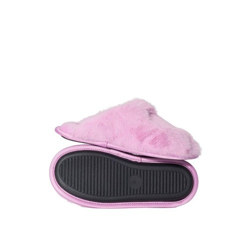 Тапочки Plush Closed-Toe Slippers Bikini Pink