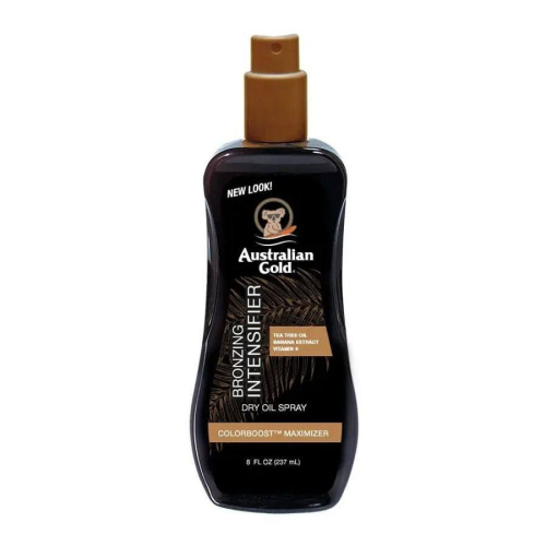 Олія-спрей для прискорення засмаги з бронзаторами Australian Gold Bronzing Intensifier Dry Oil Spray 237 мл