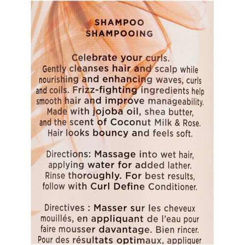 Шампунь для волосся Victoria’s Secret Curl Define Shampoo Calm Coconut Milk & Rose