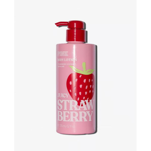 Парфумований Лосьйон Для Тіла Victoria’s Secret Pink Juicy Strawberry Body Lotion 355 мл