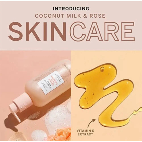 М’який засіб для чищення обличчя Victoria’s Secret Gentle Face Cleanser Coconut Milk & Rose 