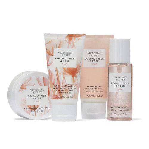 Подарунковий набір Victoria's Secret Coconut Milk & Rose Natural The Balance Starter Kit