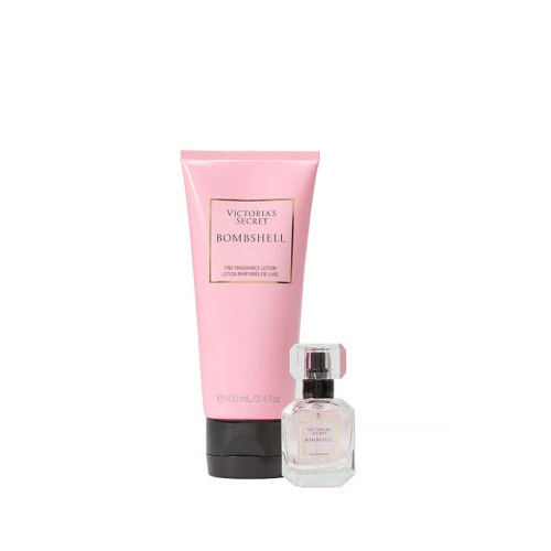 Подарунковий набір Victoria’s Secret Bombshell 2-Piece Mini Eau de Parfum & Lotion Gift Set