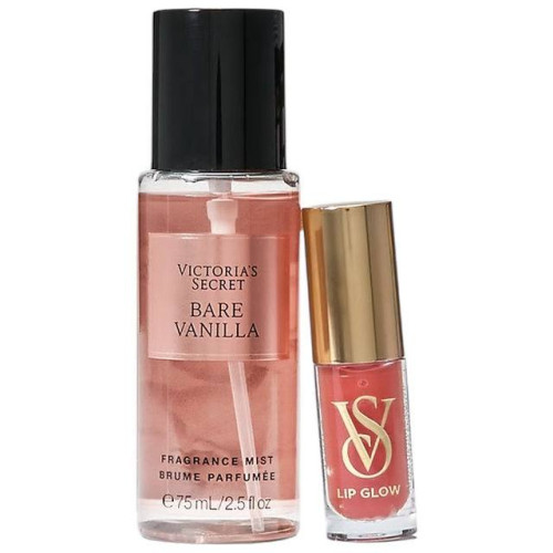 Подарунковий набір Victoria’s Secret Bare Vanilla Mist & Kiss Подарунковий набір Victoria’s Secret Bare Vanilla Mist & Kiss