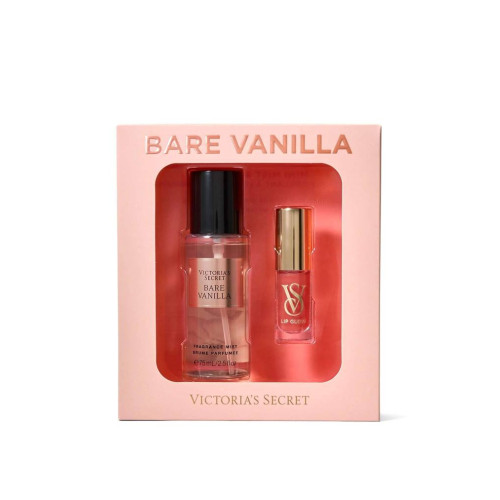 Подарунковий набір Victoria’s Secret Bare Vanilla Mist & Kiss