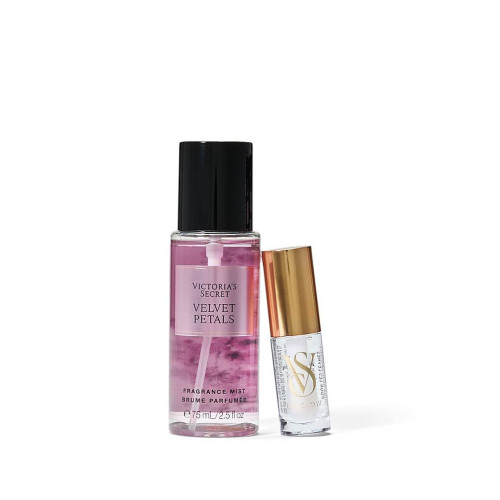 Подарунковий набір Victoria's Secret Velvet Petals Mist & Kiss Подарунковий набір Victoria's Secret Velvet Petals Mist & Kiss