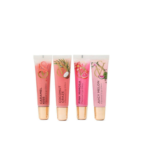 Набір блисків для губ Victoria’s Secret Lip Flavor Favorites Gloss Gift Set – 4 в 1 Набір блисків для губ Victoria’s Secret Lip Flavor Favorites Gloss Gift Set – 4 в 1