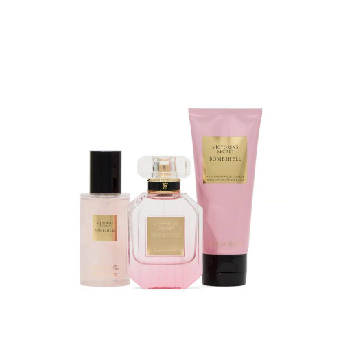 Подарунковий набір Victoria’s Secret Bombshell FINE FRAGRANCE 3-Piece Gift Set