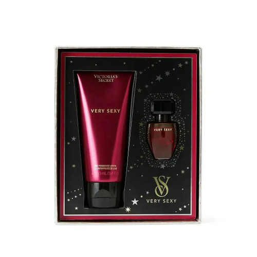 Подарунковий Набір Victoria’s Secret Very Sexy 2-Piece Mini Eau De Parfum & Lotion Gift Set