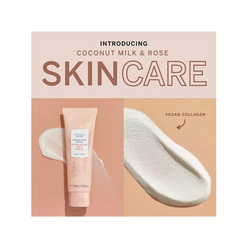 Скраб для обличчя Victoria’s Secret Exfoliating Face Scrub Coconut Milk & Rose 