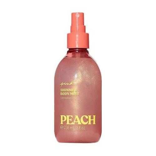 Парфумований Спрей Для Тіла Та Волосся З Шимером Victoria’s Secret Pink Shimmer Peach Hair & Body Mist 236 мл