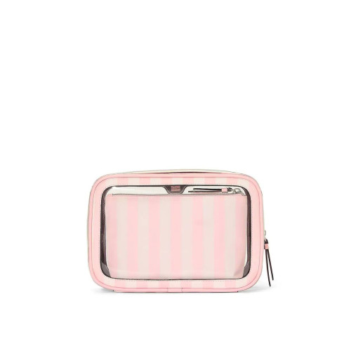 Косметичка Victoria’s Secret 3-Piece Makeup Bag Heritage Stripe