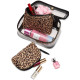 Косметичка Victoria’s Secret 3в1 Beauty Bag Trio Leopard