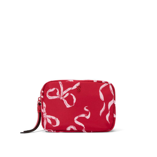Косметичка Victoria’s Secret Lipstick Red Bows Make-Up Bag