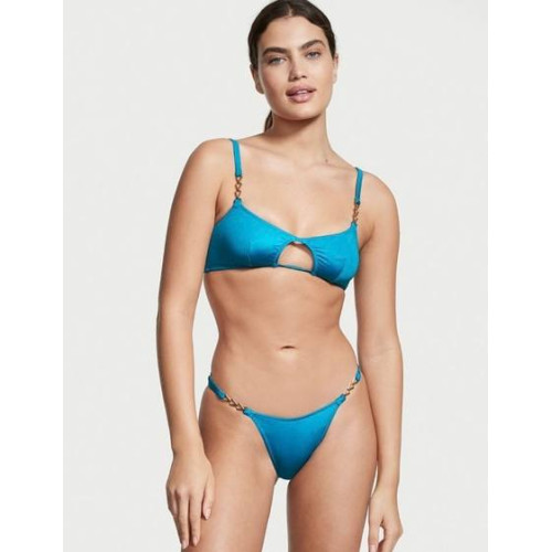 Купальник Victoria's Secret Chain Strap Cutout Bikini Top & Brazilian Bikini Bottom