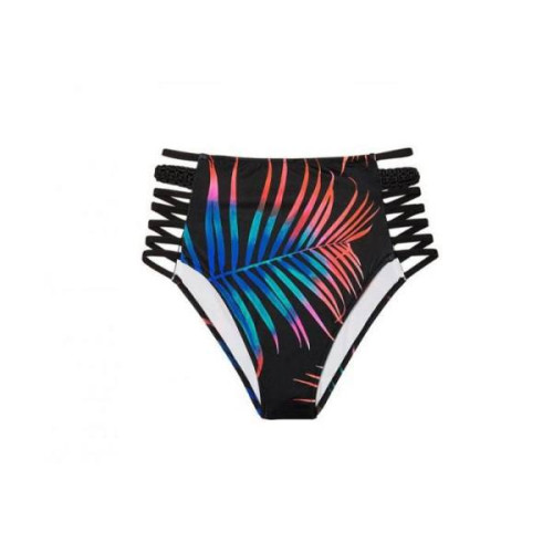 Купальник Victoria’s Secret Swim Archives Sexy Strapless Bandeau Top З Високими Плавками З Принтом