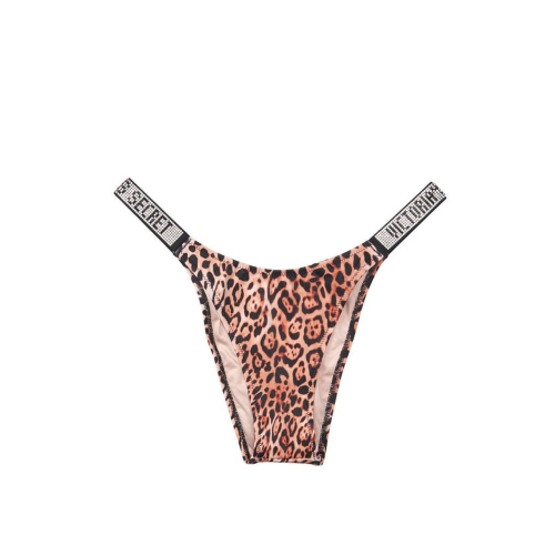 Плавки Victoria’s Secret Very Sexy Shine Strap Brazilian Bikini Bottom Leopard