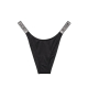 Плавки Victoria’s Secret Very Sexy Shine Strap Brazilian Bikini Bottom Black