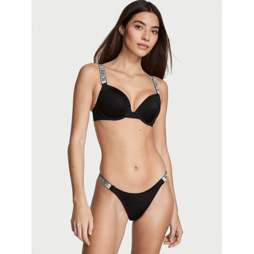Купальник Victoria's Secret Shine Strap Tee Push-Up Swim
