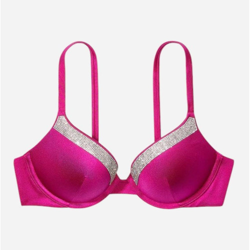 Купальник Victoria's Secret Very Sexy Shine Trim Push-Up Bikini Top & Shine Strap High-Waist Cheeky Bikini Bottom