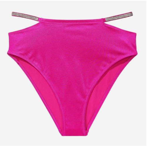 Купальник Victoria's Secret Very Sexy Shine Trim Push-Up Bikini Top & Shine Strap High-Waist Cheeky Bikini Bottom