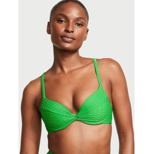 Купальник Victoria's Secret Mix & Match Icon Push-Up Bikini Top & Side-Tie Bikini Bottom Jade Green