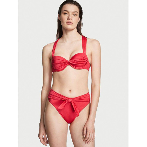 Купальник Victoria’s Secret Shine Strap Push-Up – Wild Strawberry