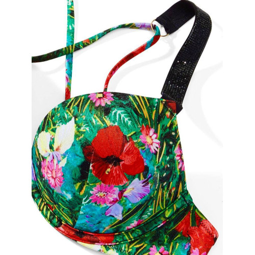 Купальник Victoria’s Secret Shine Strap Sexy Tee Add-2-Cups Push-Up Tropical Floral