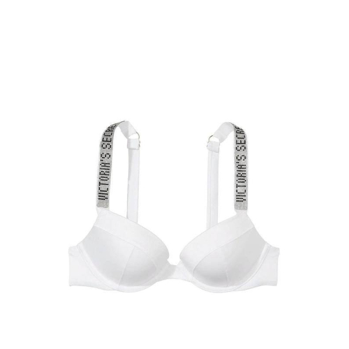 Купальник Victoria’s Secret Shine Strap Sexy Tee Push-Up Bikini White