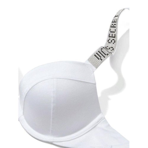 Купальник Victoria’s Secret Shine Strap Sexy Tee Push-Up Bikini White