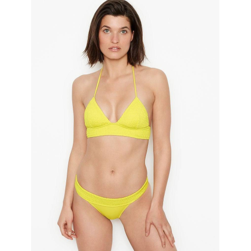 Купальник Victoria’s Secret Malibu Fabulous Strappy Push-Up Top & Ensanada Smocked Cheeky Bottom