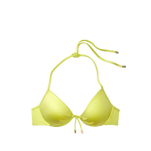 Купальник Victoria’s Secret Malibu Fabulous Strappy Push-Up Top & Ensanada Smocked Cheeky Bottom
