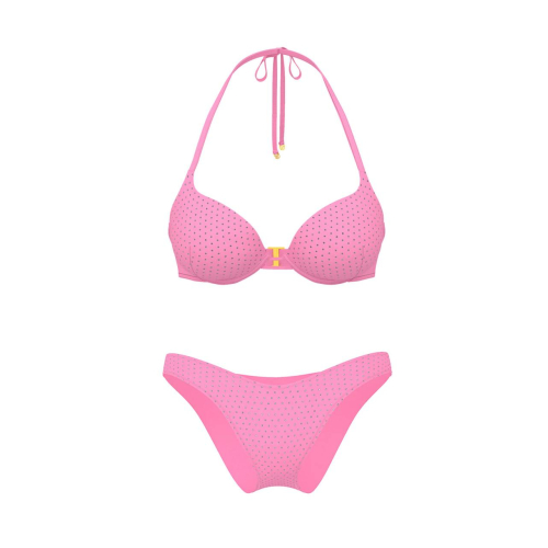 Купальник Victoria’s Secret Swim Bombshell Add-2-Cups Diamanté Push-Up Bikini Top & Diamanté Brazilian Bikini Bottom