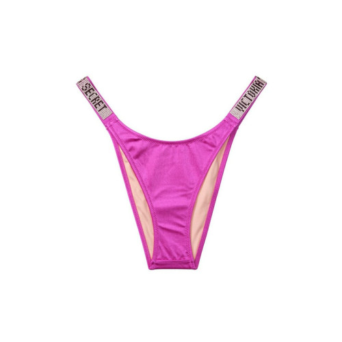 Купальник Victoria's Secret Shine Strap Bombshell Add-2-cups Push-Up Top & Strap Laguna Thong Bottom
