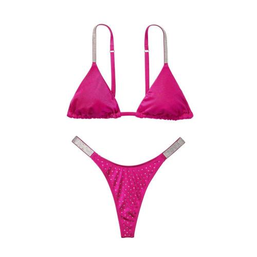 Купальник Victoria's Secret Shine Strap Triangle Bikini Top 