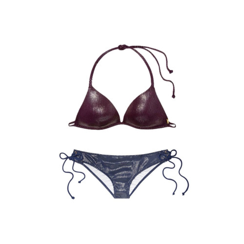 Купальник Victoria's Secret Pink Ribbed Triangle PUSH-UP Swim