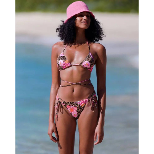 Купальник Victoria’s Secret SWIM Strappy Leopard print