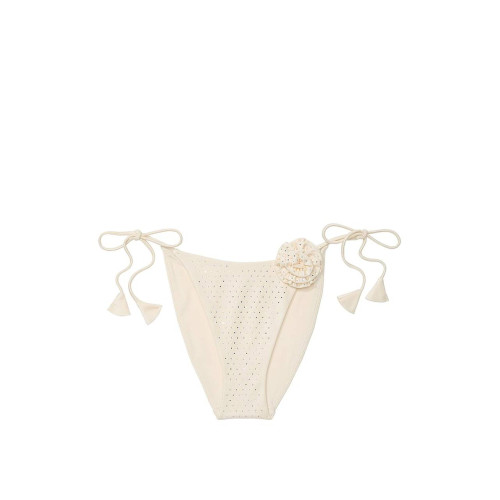 Купальник Victoria’s Secret Rosette Shine Triangle Bikini Top Candlelight