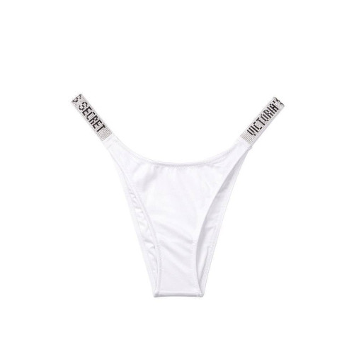 Купальник Victoria’s Secret Essential Shine Strap Swim White