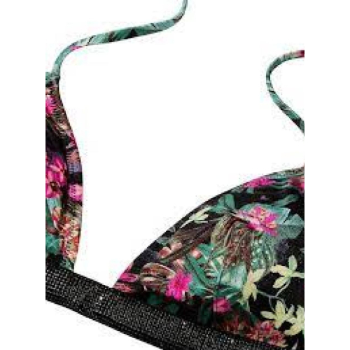 Купальник Victoria’s Secret Triangle Shine Strap Swim Top & Thong Bottom Palm