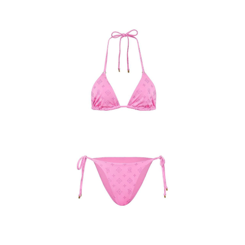Купальник Victoria’s Secret Triangle Bikini Set Pink Sugar Shimmer