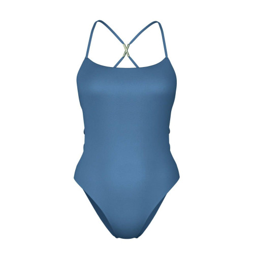 Купальник Victoria’s Secret Sexy Straps Scoop One-Piece Moonlight Blue