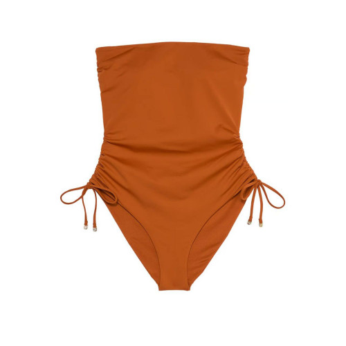 Купальник Victoria’s Secret Swim Essential Strapless Ruched One-Piece Swimsuit