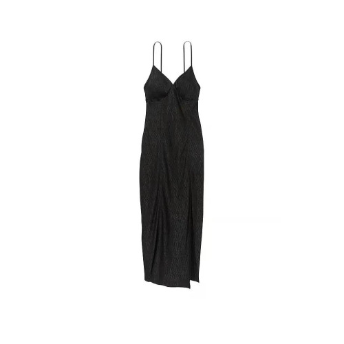 Нічна Сорочка Victoria's Secret Icon Satin Midi Slip